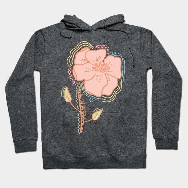 Flower of Inspiration Hoodie by Nataliatcha23